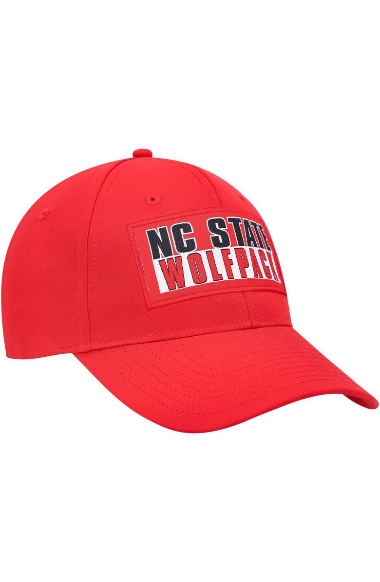 COLOSSEUM Men's Colosseum Red NC State Wolfpack Positraction Snapback Hat, Alternate, color, Red