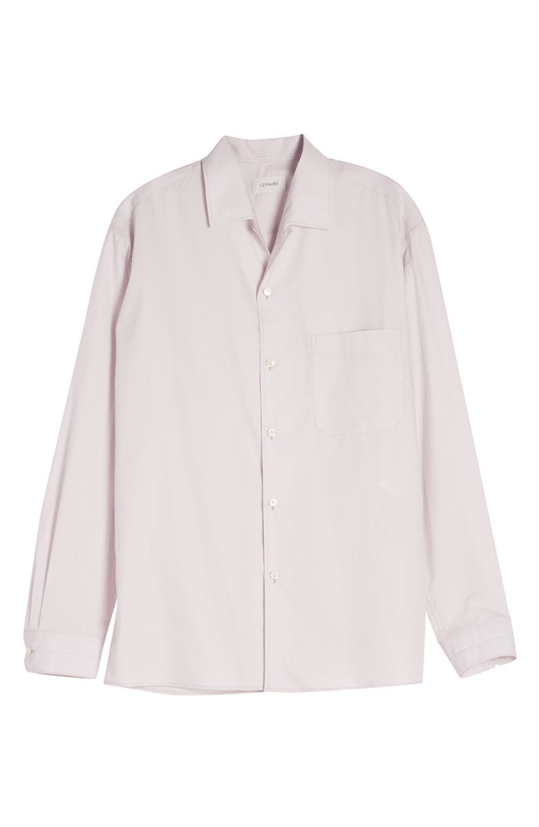 Lemaire Convertible Collar Button-Up Shirt, Alternate, color,