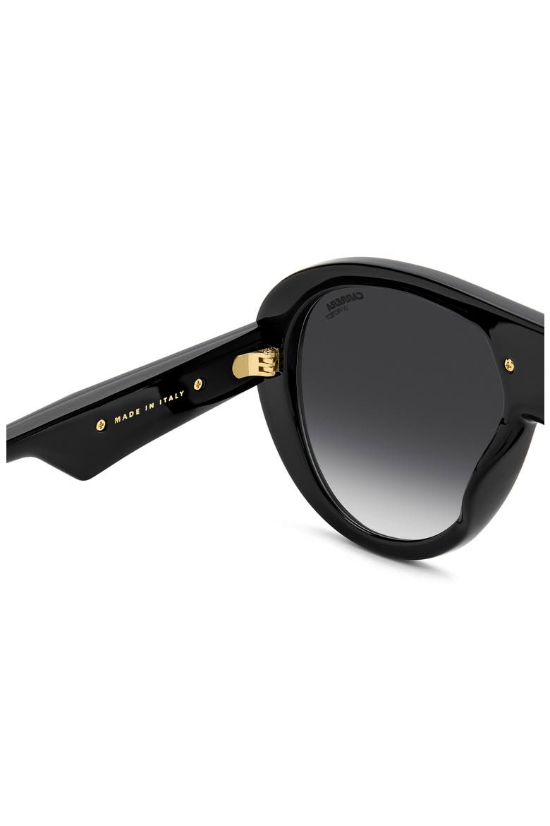 Victory 59mm Gradient Pilot Sunglasses, Alternate, color, BLACK/ DARK GREY
