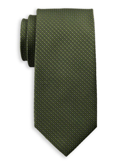 Big & Tall Mini Diamond Medallion Tie