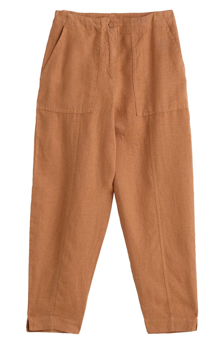 Seasalt Cornwall Saltings Cropped Linen Pants, Alternate, color,