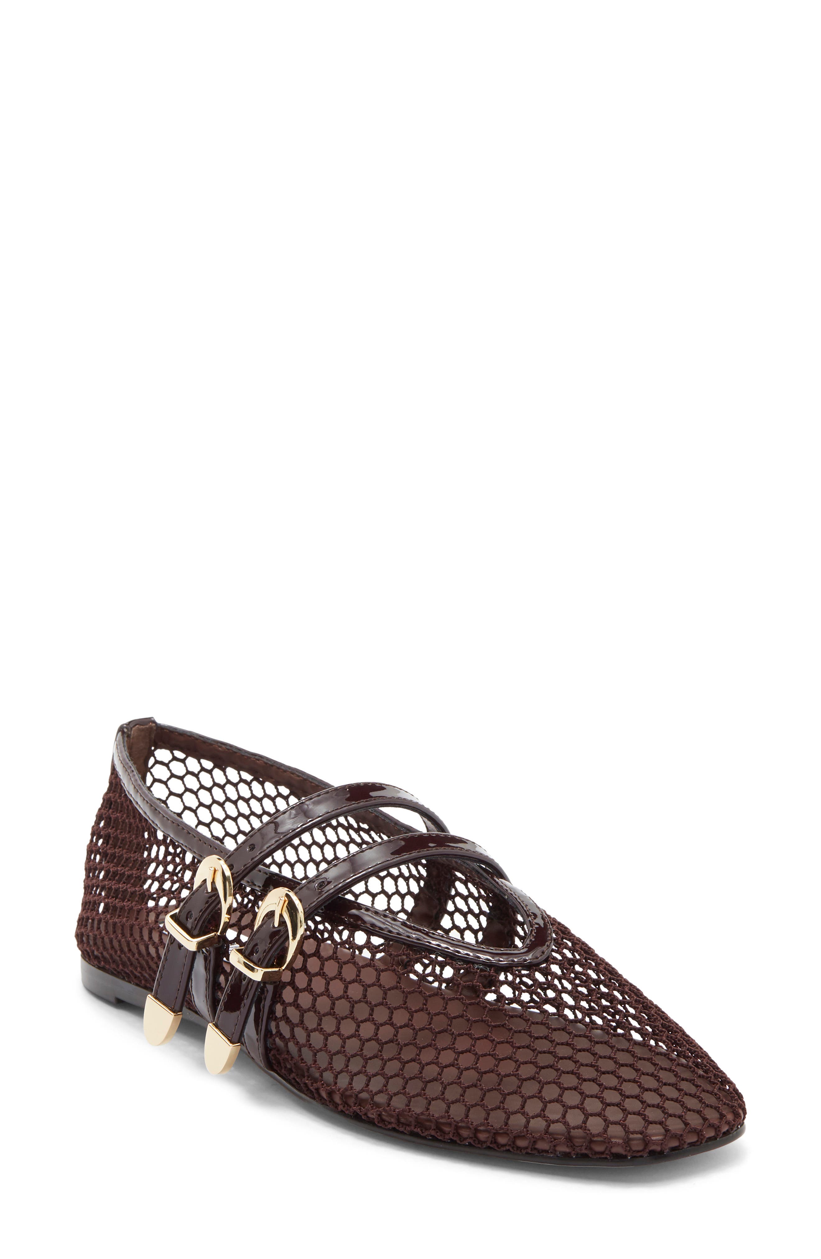 Steve Madden Lissa Mesh Mary Jane Flat