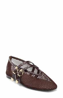 Steve Madden Lissa Mesh Mary Jane Flat