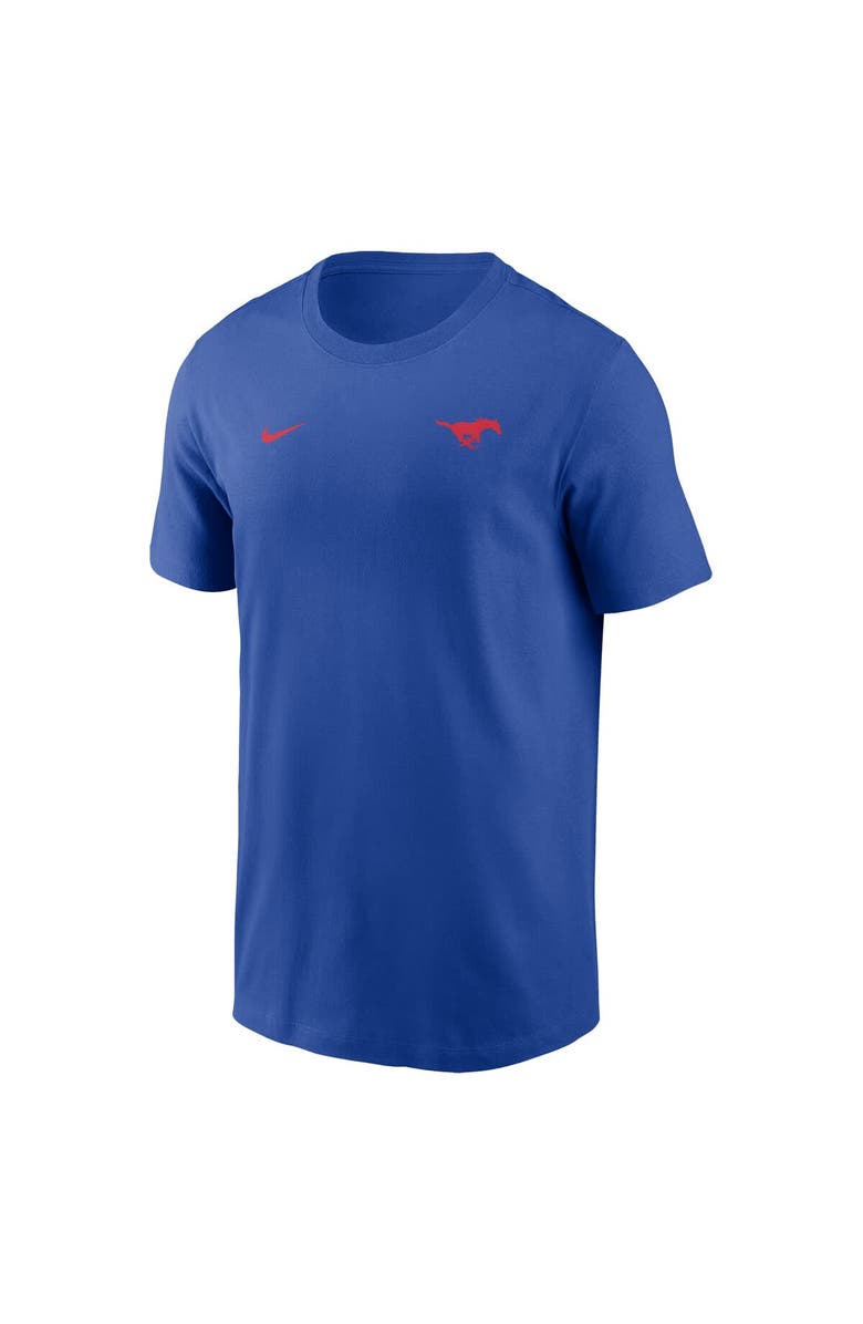 Nike Men's Nike Royal SMU Mustangs 2025 Sideline Legend Performance T-Shirt, Alternate, color, 