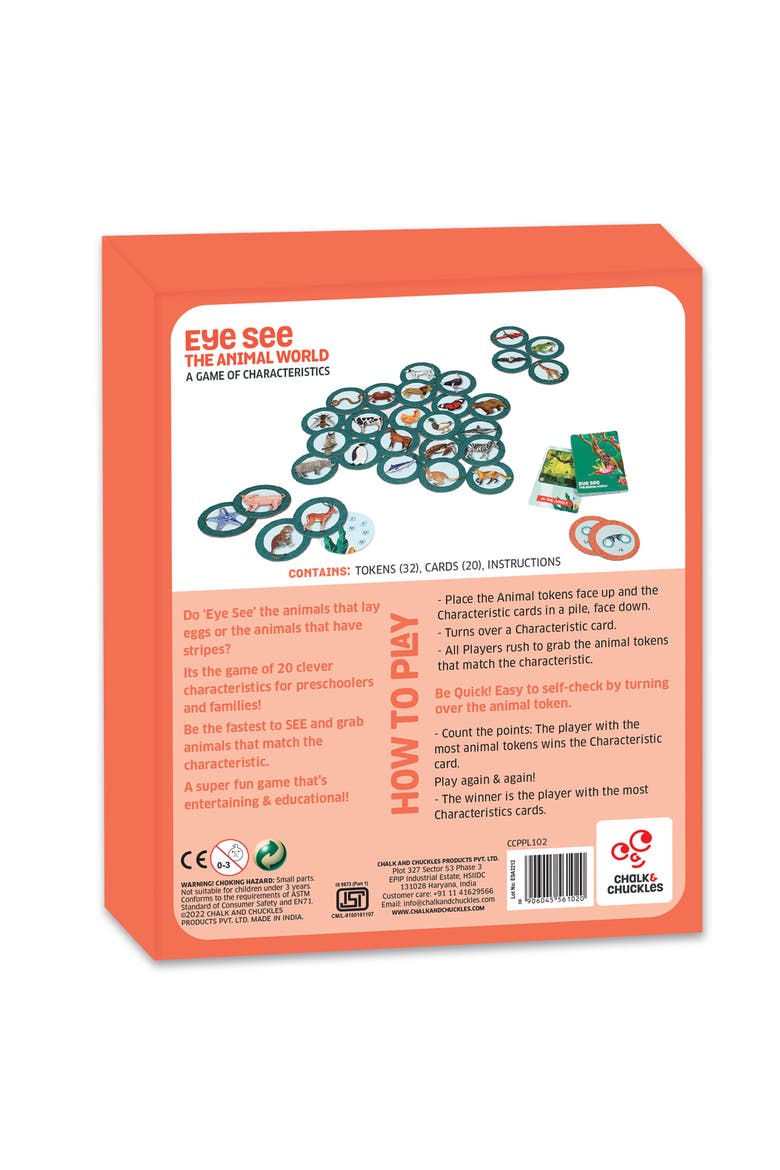 Eye See-Animals, Alternate, color, No Color