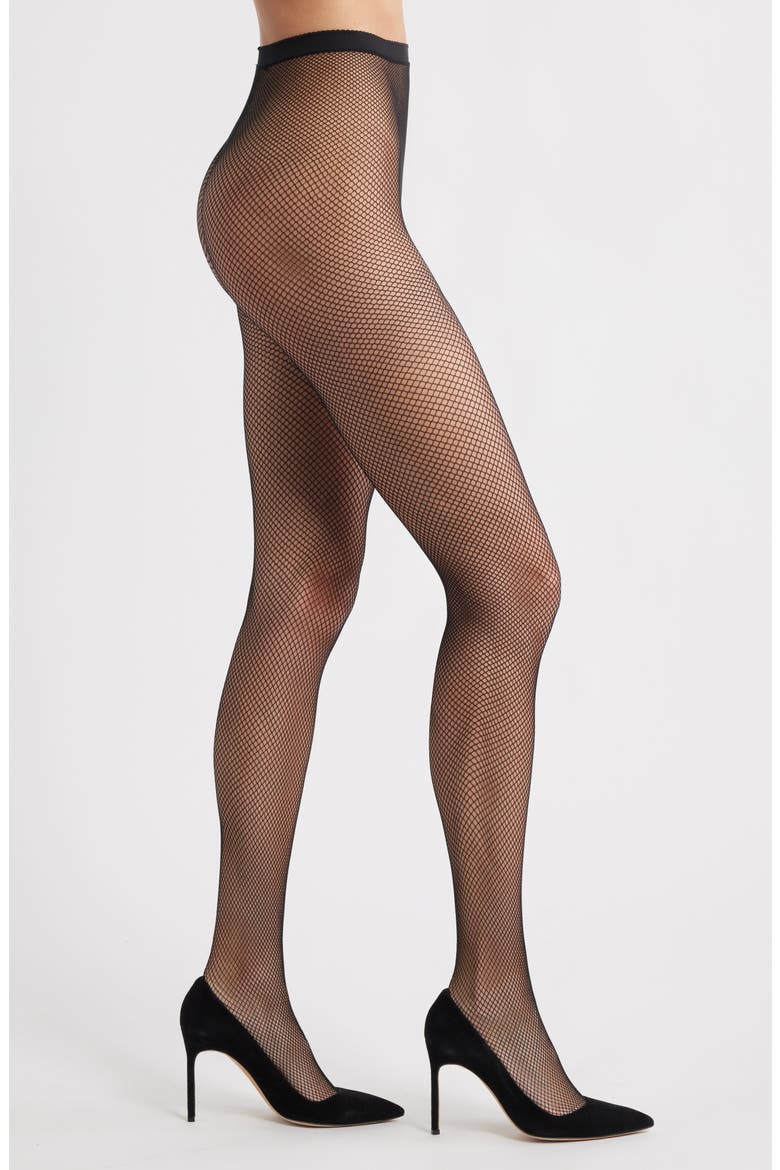 Fishnet Tights, Main, color, BLACK