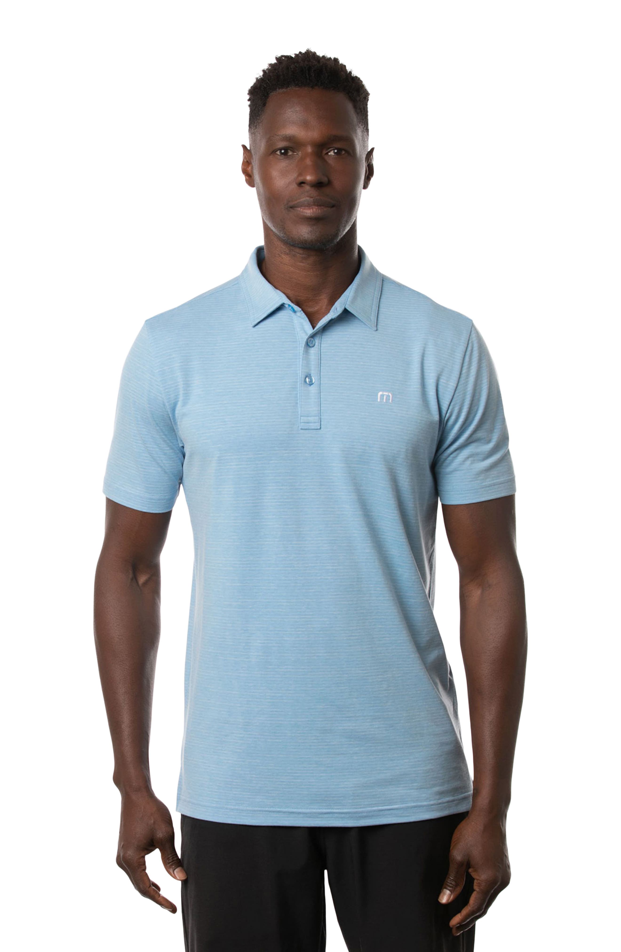 TravisMathew The Heater Solid Short Sleeve Performance Polo