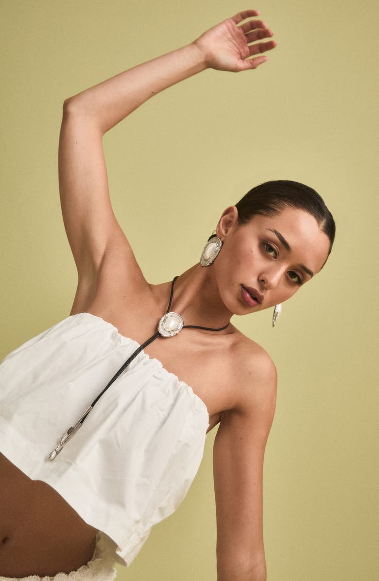 Petit Moments Dolly Bolo Tie Necklace, Alternate, color, 