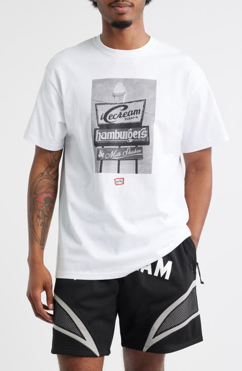 【 JEANS】 icecream back print graphic t-shirt in white Tommy Jeans icecream back print graphic t-shirt in white | ASOS