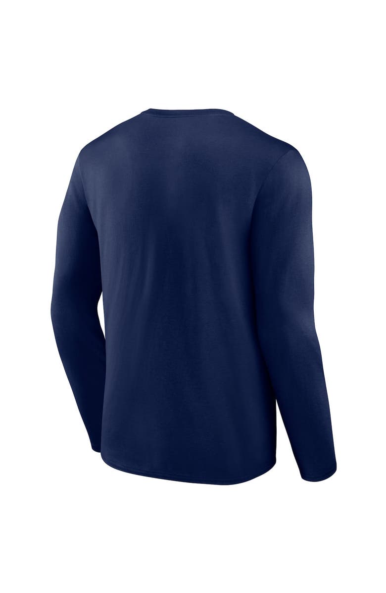 FANATICS Men's Fanatics  Navy Florida Panthers Authentic Pro Long Sleeve T-Shirt, Alternate, color, 