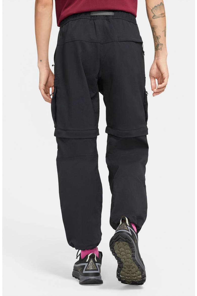 ACG Smith Summit Convertible Cargo Pants, Alternate, color, BLACK/ BLACK