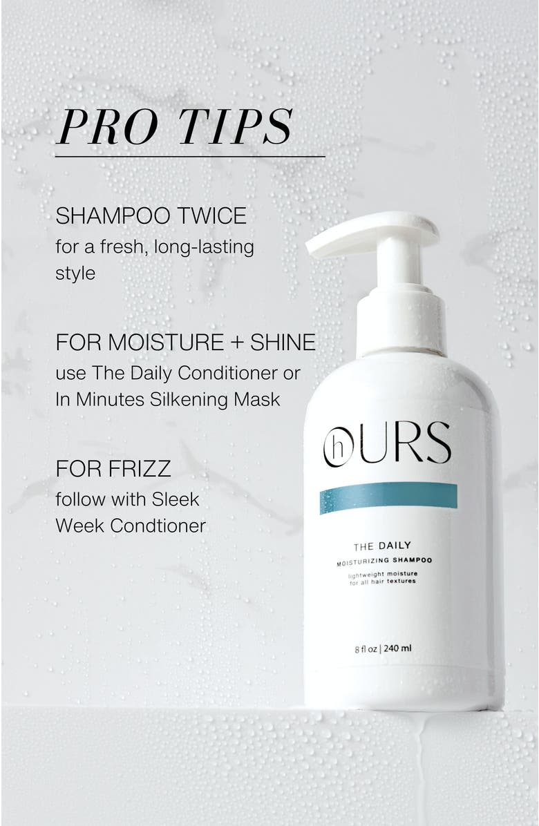 hOURS haircare The Daily Moisturizing Shampoo, Alternate, color, 32 Oz