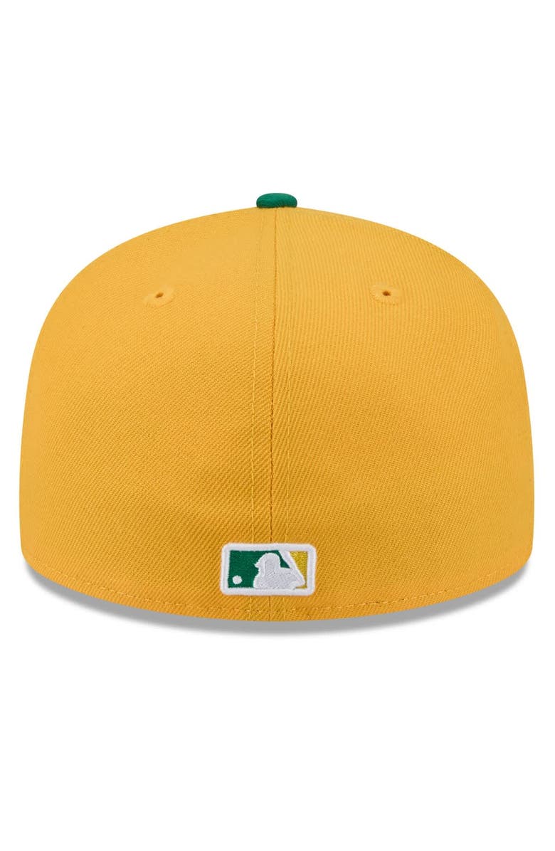 New Era Men's New Era  Gold/Green Athletics 2026 Spring Training Low Profile 59FIFTY Fitted Hat, Alternate, color, Gold