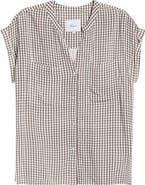 Rails Mel Patch Pocket Gingham Button-Up Shirt