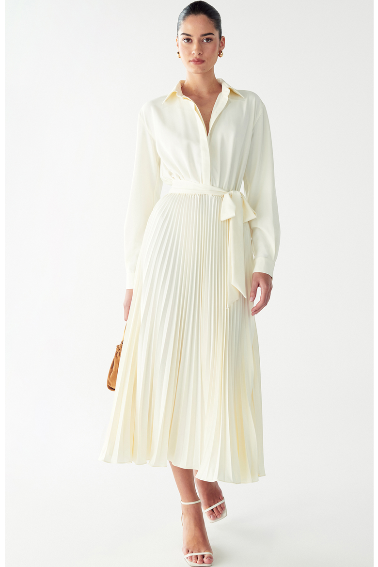 Mckenzi Midi Dress, Main, color, Cream