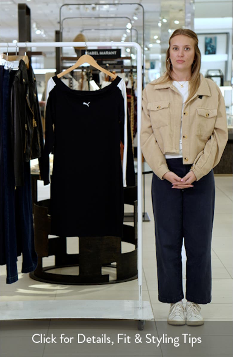 T7 Off the Shoulder Bodycon Dress, sales video thumbnail