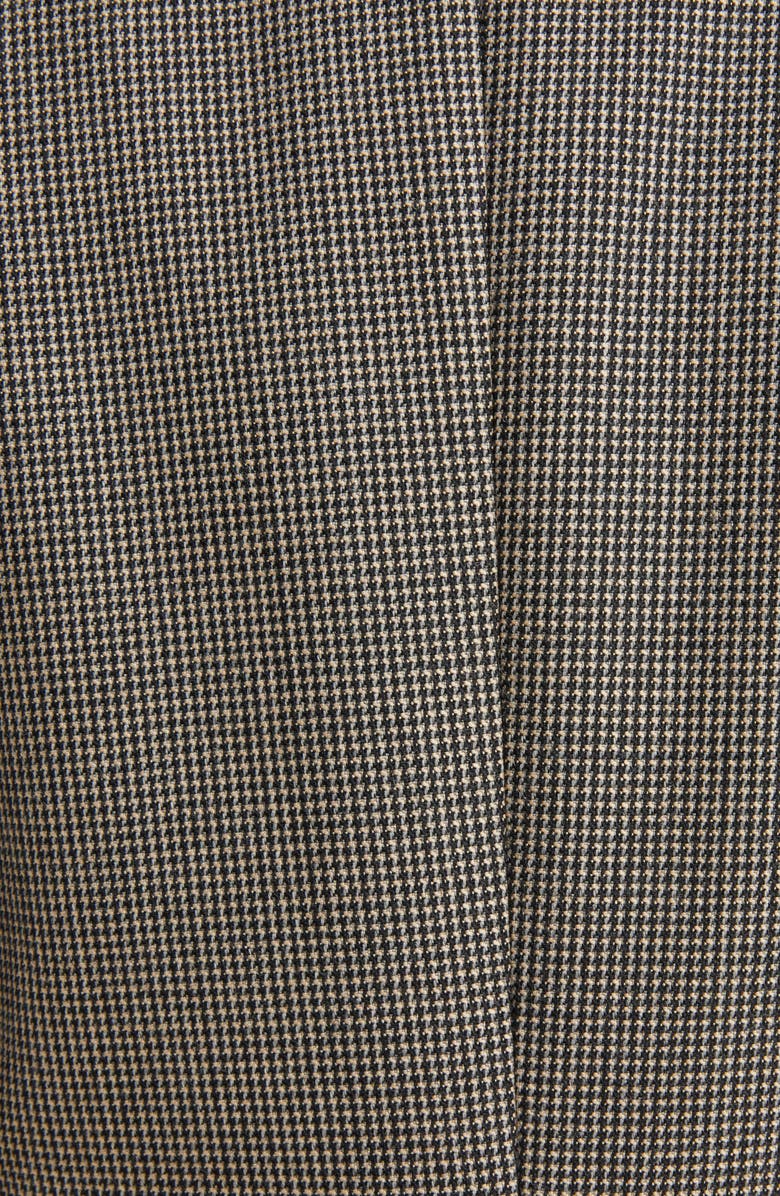 Dries Van Noten Bow Double Breasted Wool Tweed Blazer, Alternate, color,