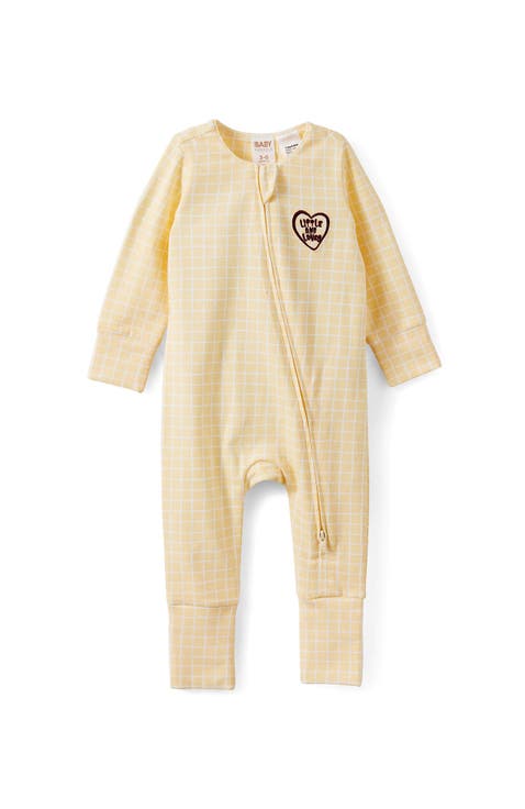 The Billie Long Sleeve Zip Romper