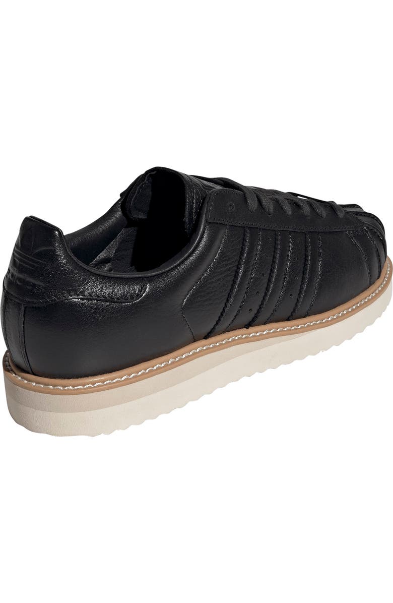 adidas Gender Inclusive Superstar Lux Sneaker, Alternate, color, Black/ Black/ Sandstone