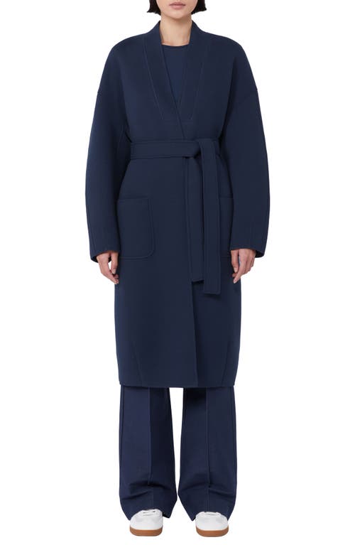 Weekend Max Mara Diletta Tie Waist Jacket In Blue
