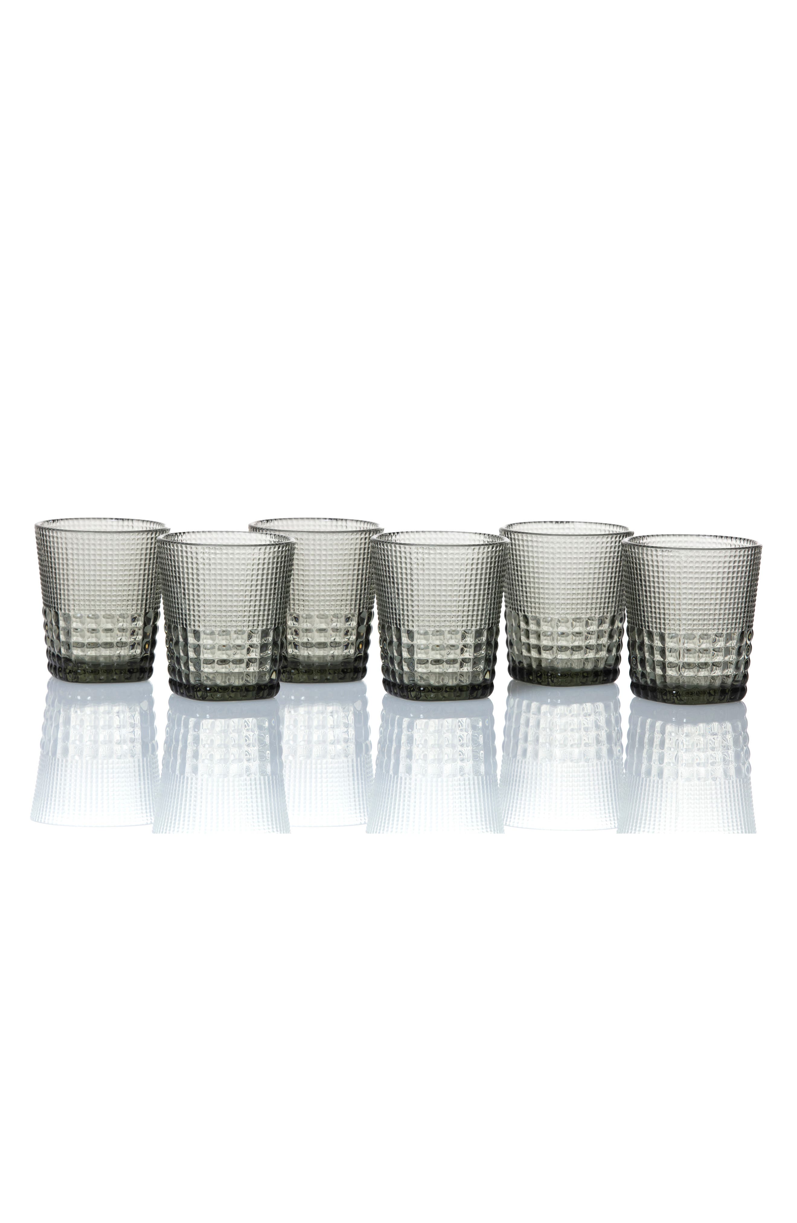 Fortessa Malcom Set of 6 Double Old Fashioned Glasses