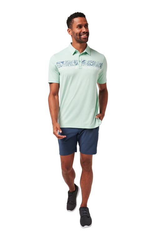 Travismathew Salt Rock Polo In Eggshell Blue