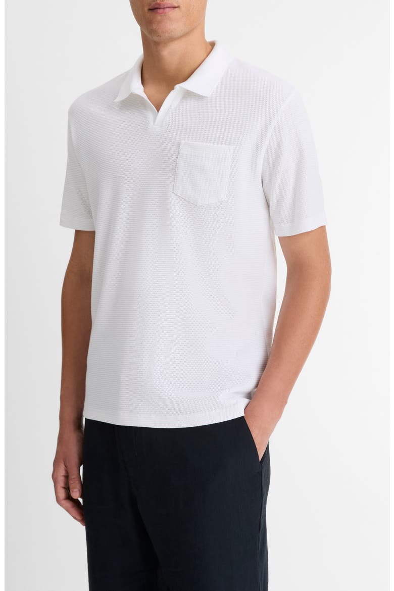 Johnny Collar Polo, Alternate, color, OPTIC WHITE