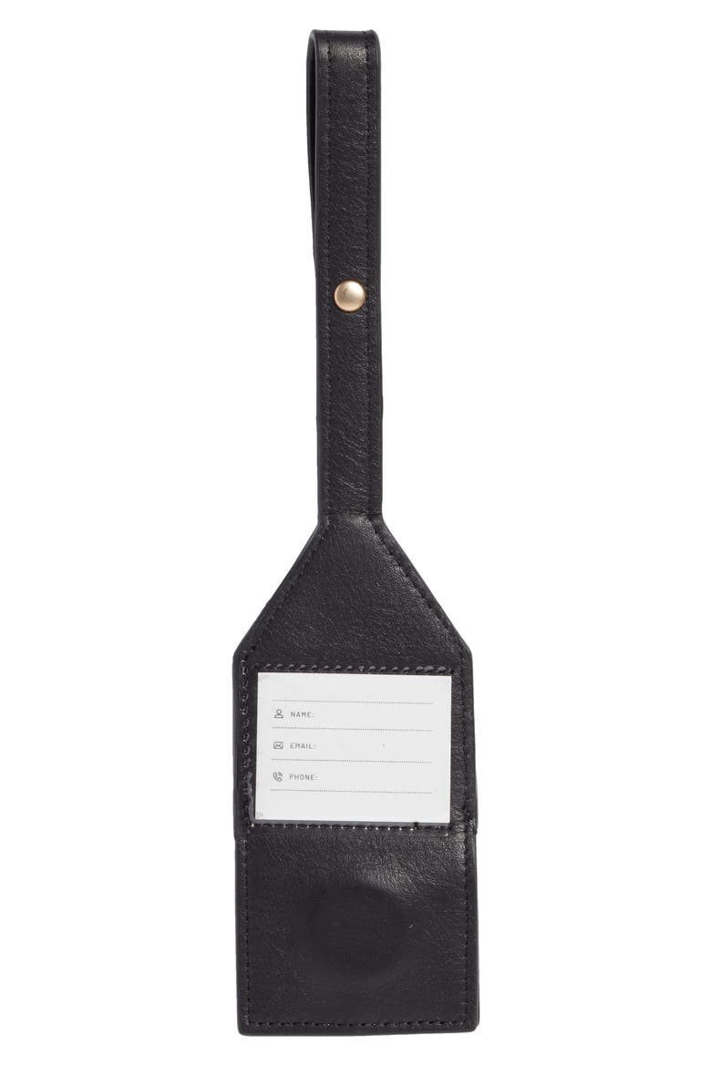TOPTOTE Leather Hat Holder, Alternate, color, BLACK/ GOLD