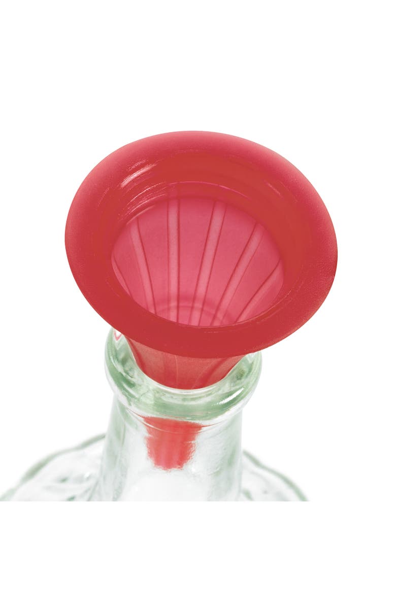 CUISIPRO 3-in-1 Funnel, Alternate, color, Red