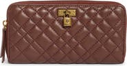 Kurt Geiger London Brixton Quilted Leather Zip Around Continental Wallet