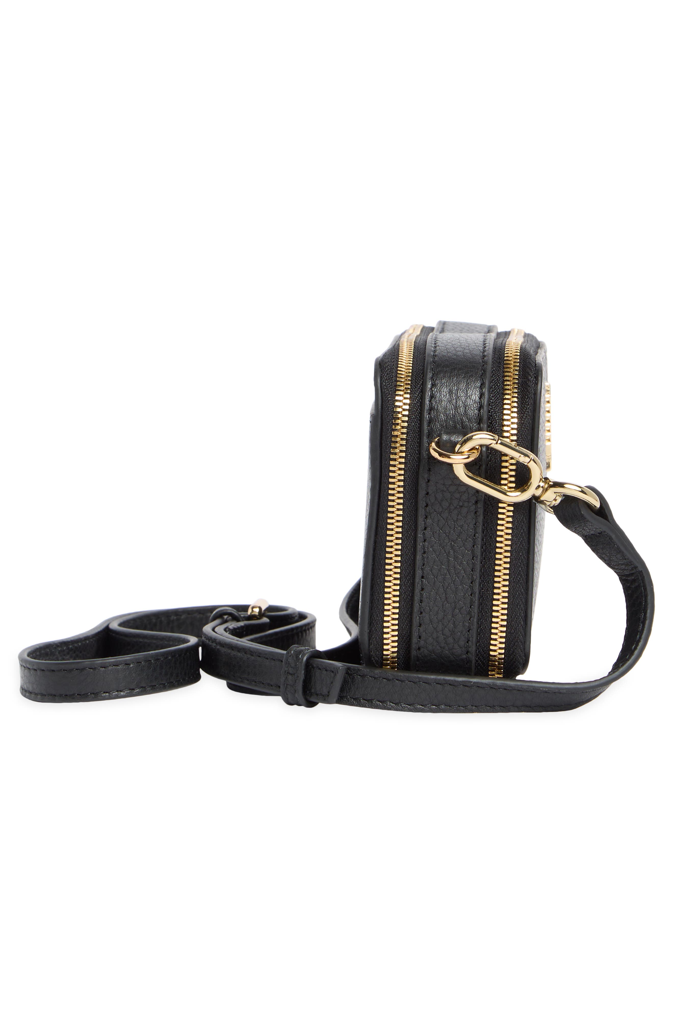 Thacker Ronnie Pebbled Leather Crossbody Bag, Alternate, color, 