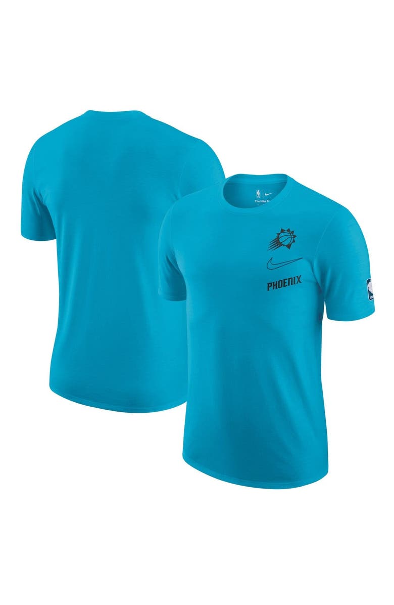 Nike Men's Nike Turquoise Phoenix Suns 2022/23 City Edition Courtside Max90 Vintage Wash T-Shirt, Alternate, color, 