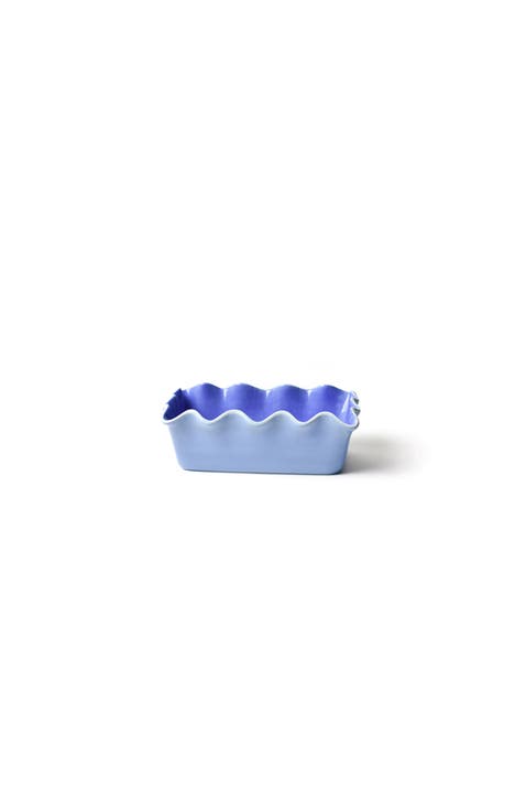 Iris Blue Ruffle Loaf Pan