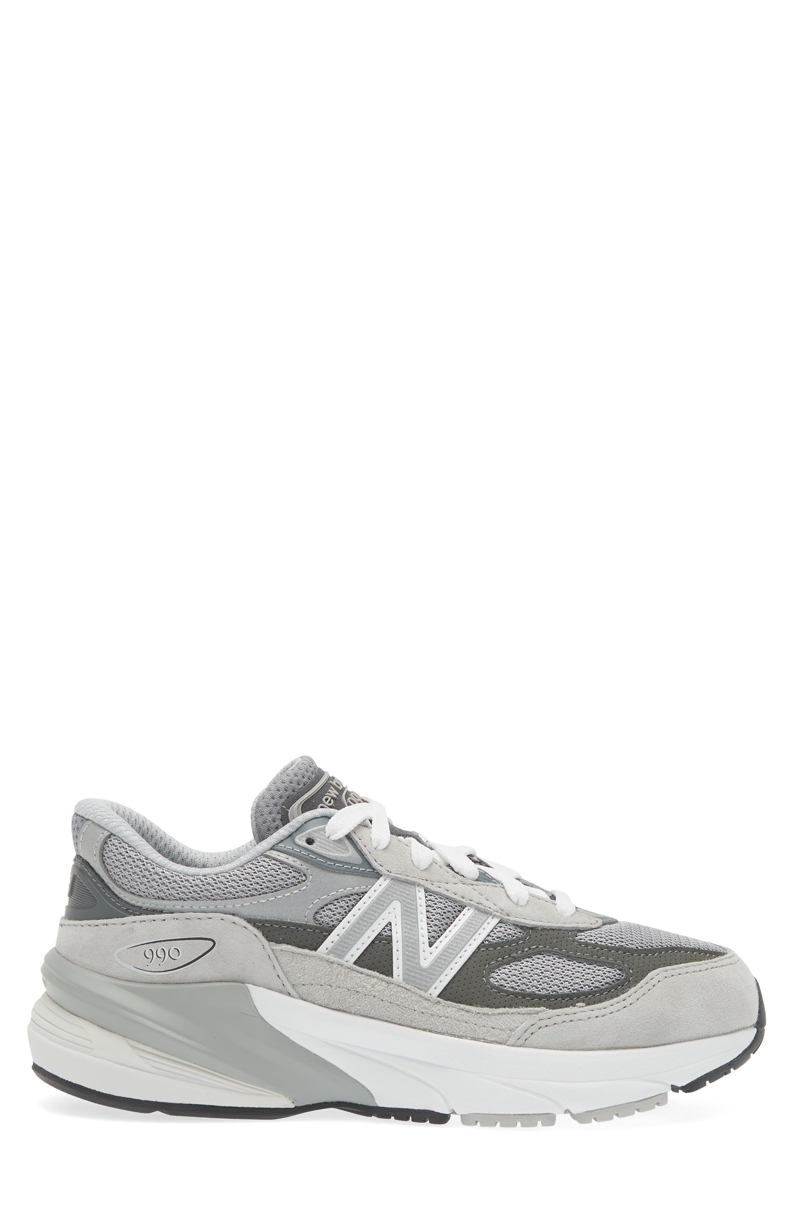 New Balance Kids' 990 v6 Sneaker, Alternate, color, Grey