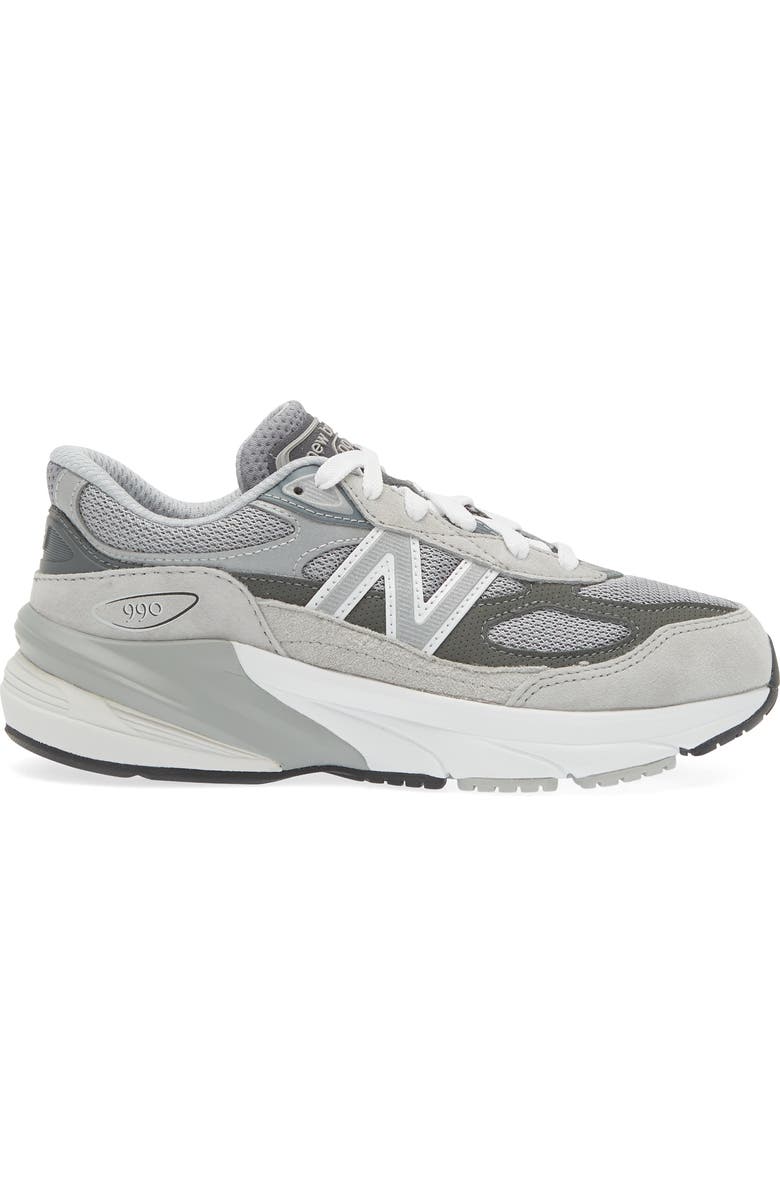 New Balance Kids' 990 v6 Sneaker, Alternate, color, Grey