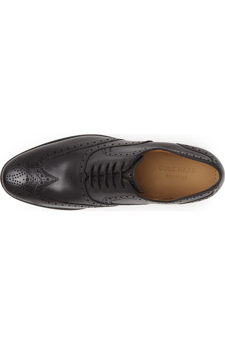 Cole Haan 'Cambridge' Wingtip, Alternate, color, Black
