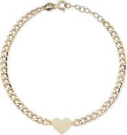 Ember Fine Jewelry Heart Charm Bracelet