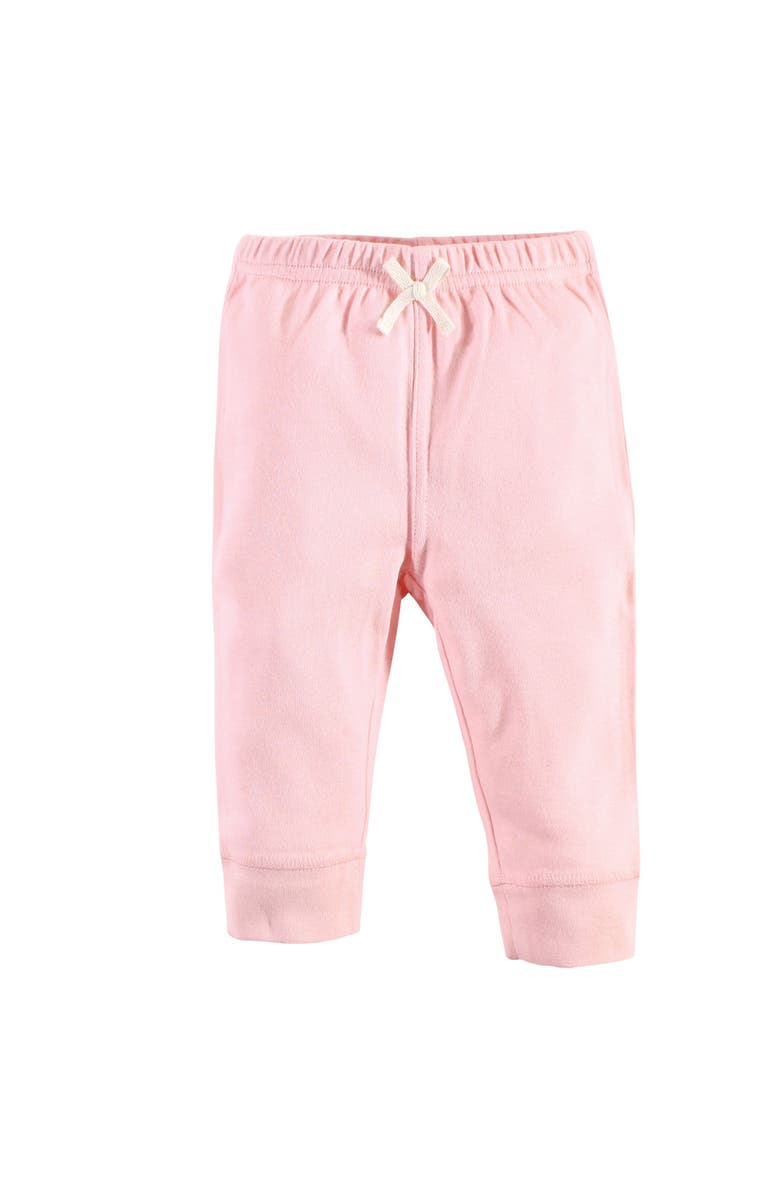 Touched by Nature Organic Cotton Pants for Young Ladies, Alternate, color, Butterflies Pink