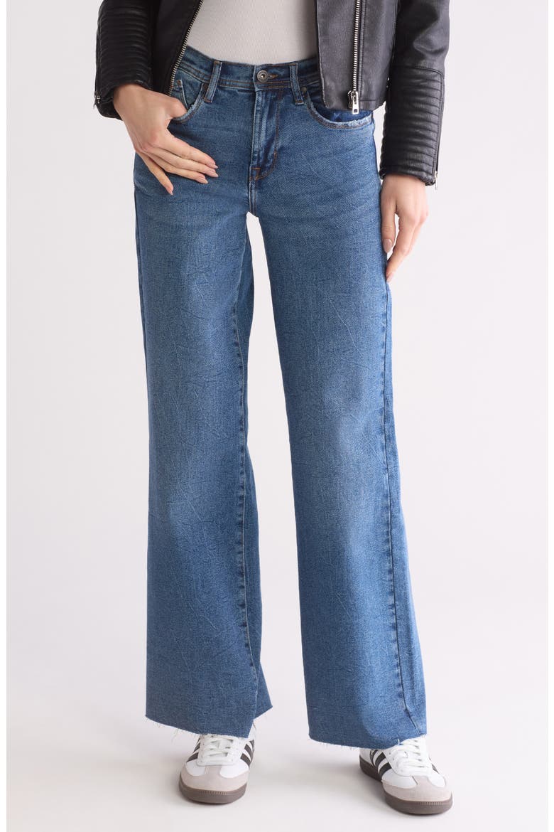The Kaya High Rise Wide Leg Jeans, Main, color, MELBOURNE