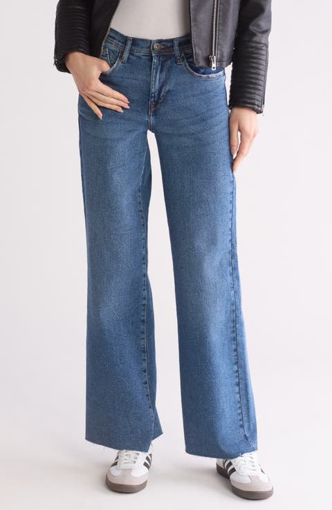 The Kaya High Rise Wide Leg Jeans