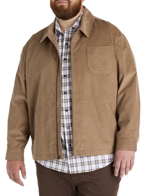 Big & Tall Corduroy Coat