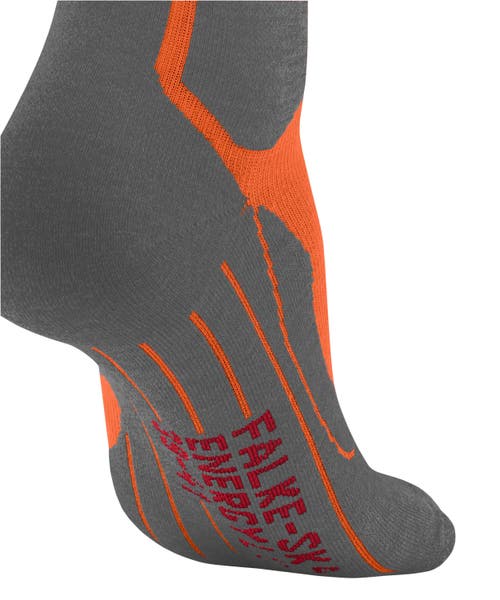 Falke Sk4 Advanced Compression Light Ski Socks In Orange