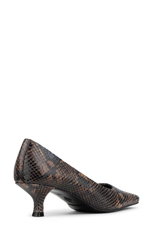 Donald Pliner Kimbra Square Toe Pump In Black