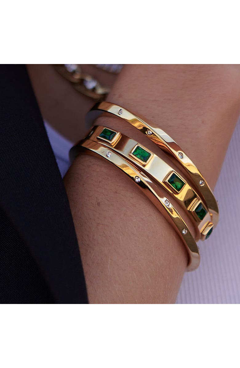 Mazin Jewels Geometric Bangle, Alternate, color,