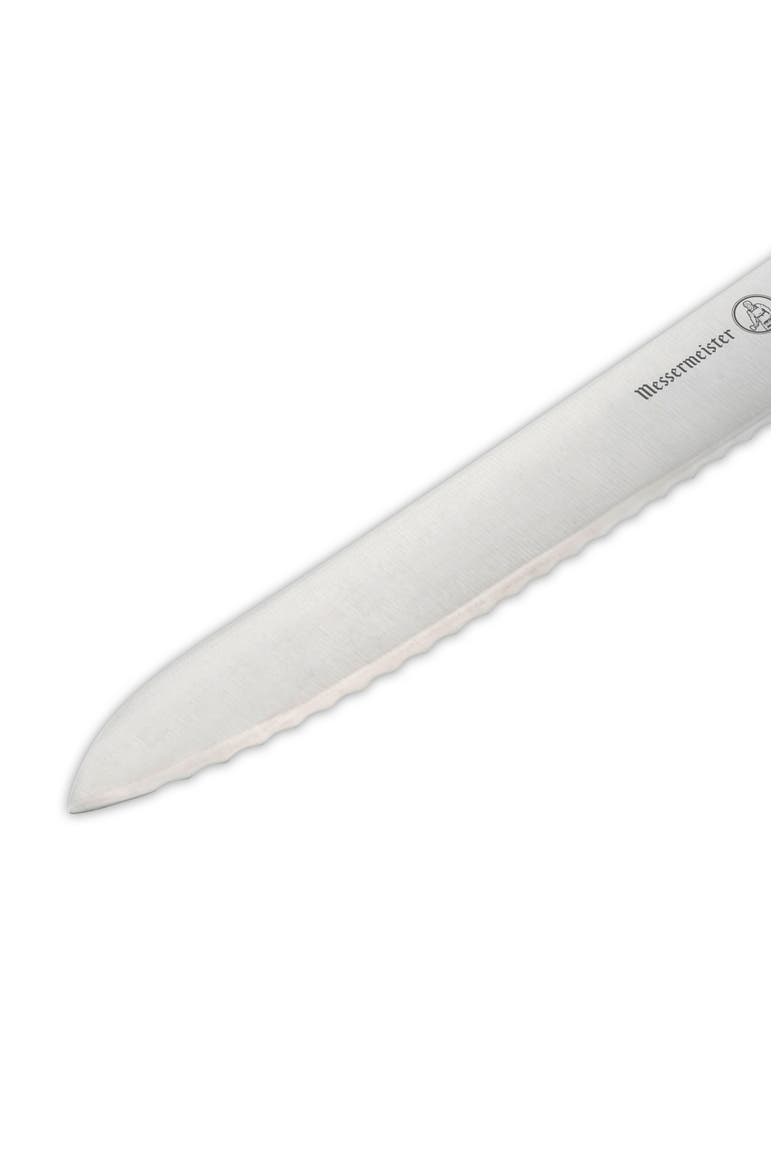 Oliva Elite 8 inch Scalloped Offset Knife, Alternate, color, Oliva