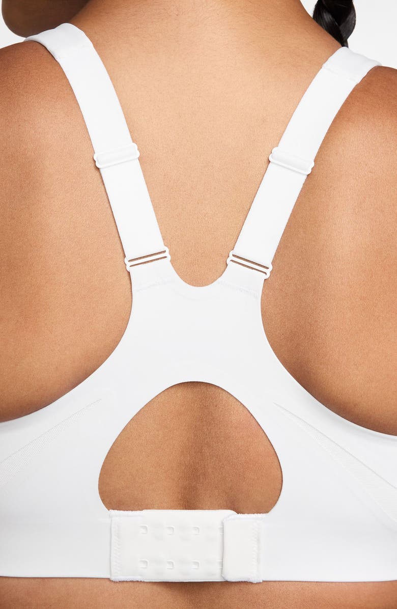 Nike Rival Dri-FIT Sports Bra, Alternate, color, White