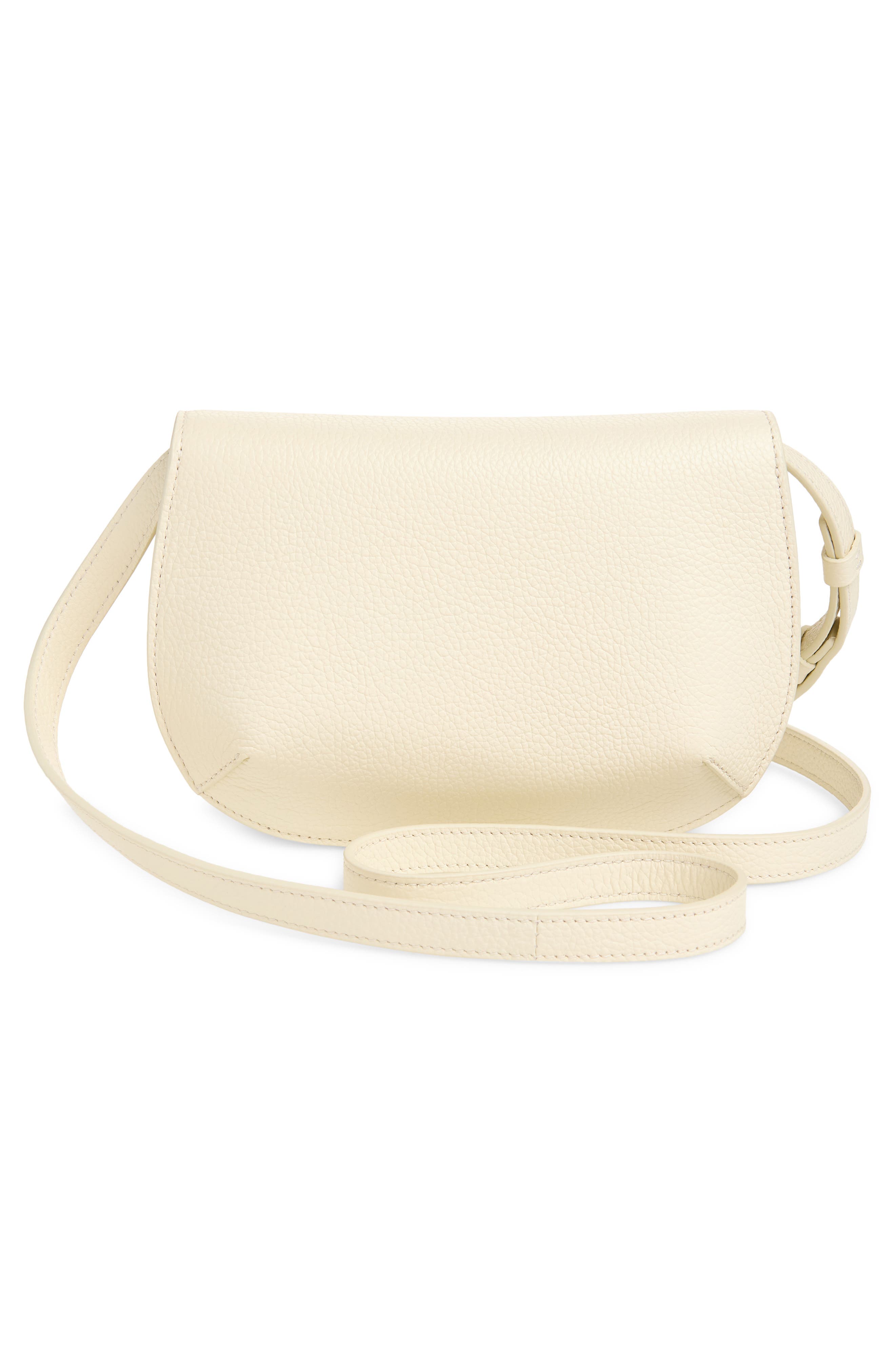 Женские сумки FERRAGAMO Lizzy Double Gancio Leather Crossbody Bag — фото 4