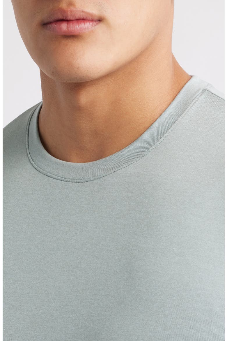 Dynamic Crewneck T-Shirt, Alternate, color, GREY BLUE