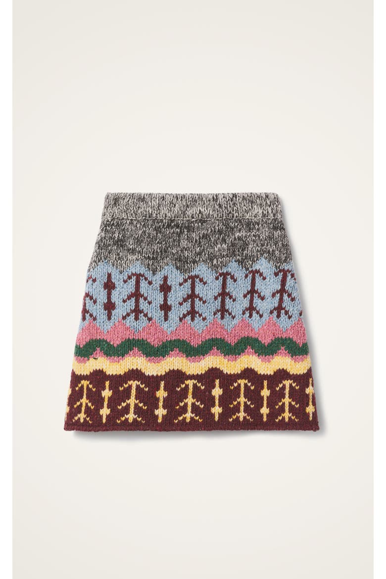 Chalet Skirt, Alternate, color, Multicolor Grey