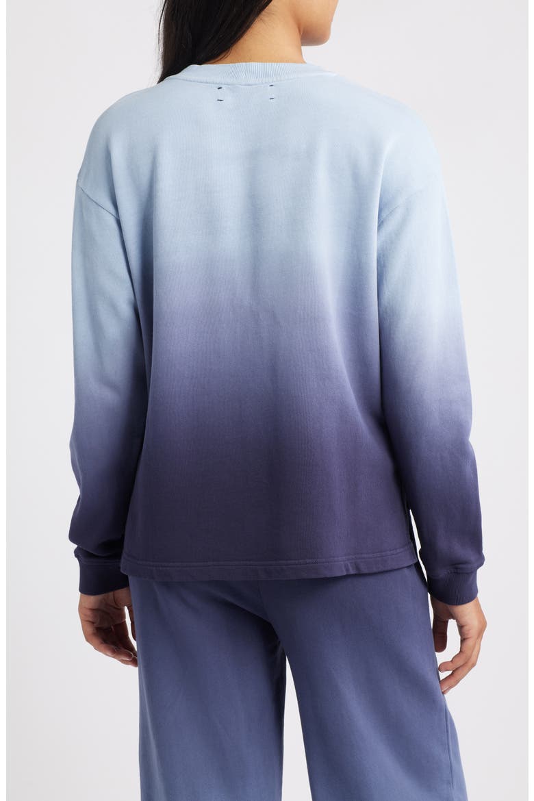 Ombré Sweatshirt, Alternate, color, NAVY